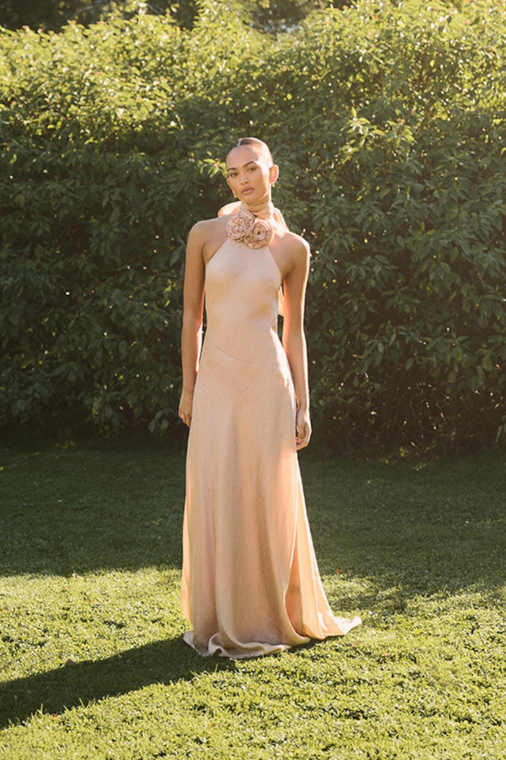 Acacia Dress Golden Beige