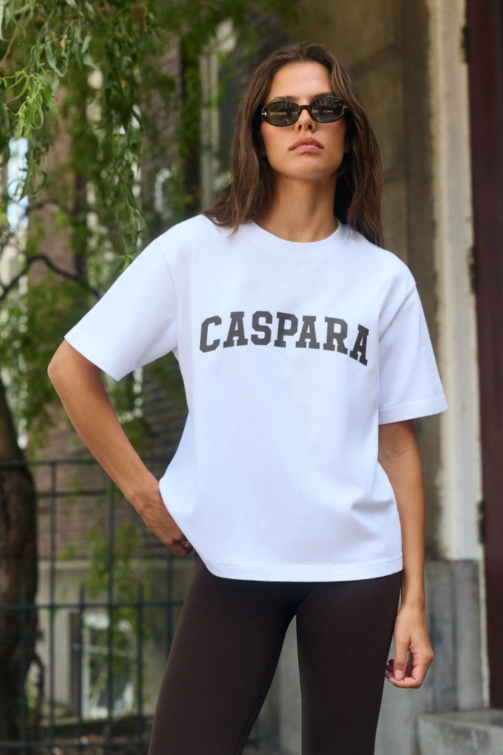 W. All-Star Signature Tee White w. Espresso