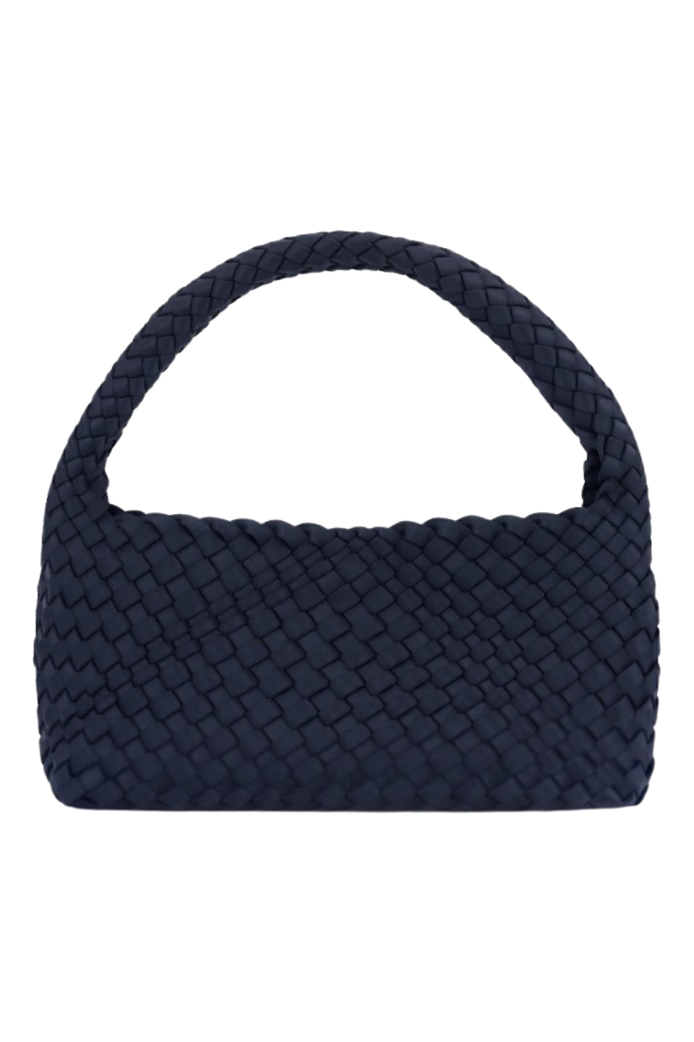 Woven Scuba Mini Bag With Pouch Dark Blue