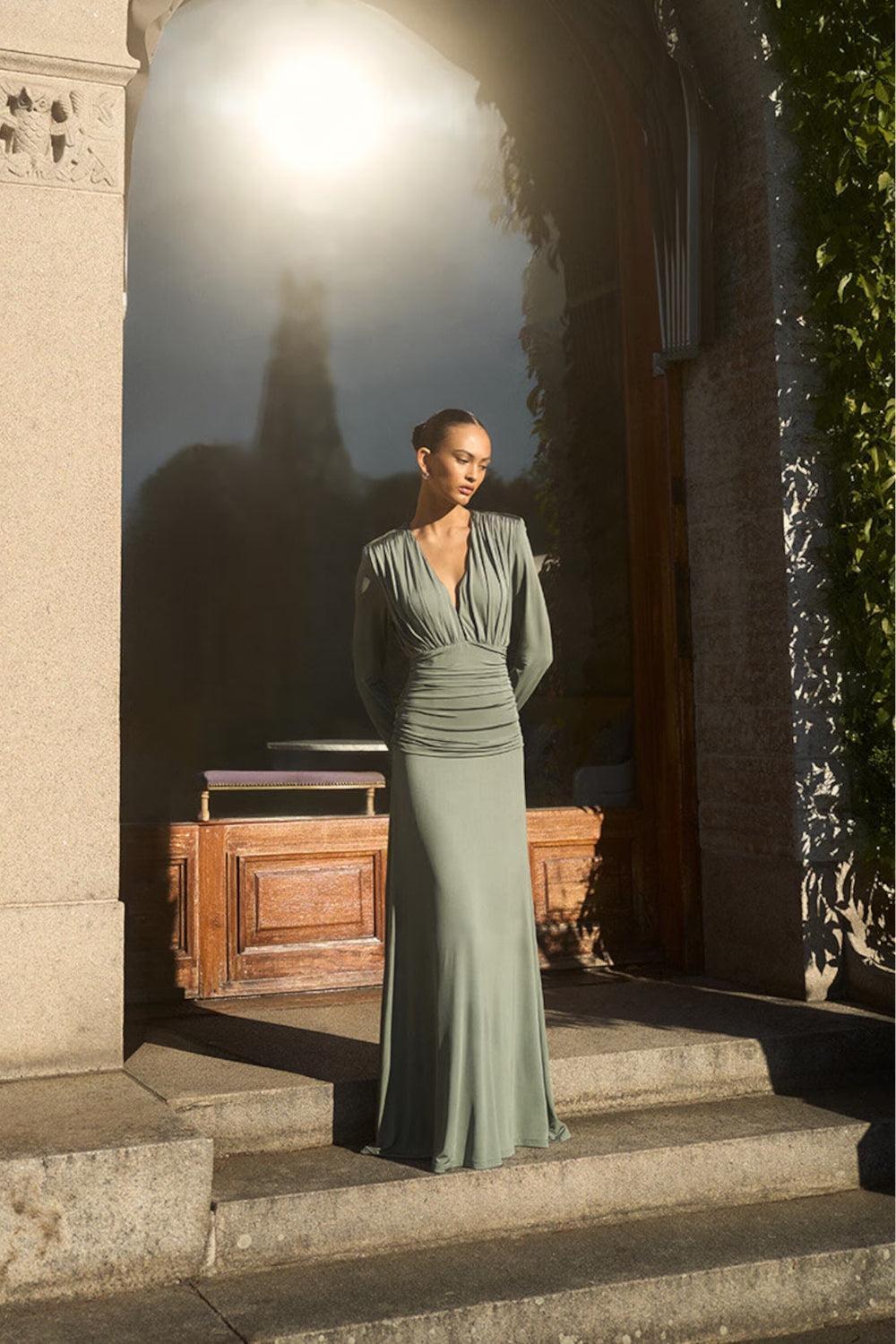 Kamelia Dress Agave Green