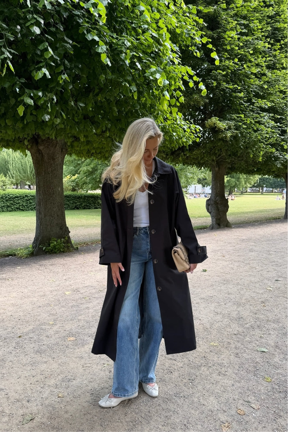 AvaIc Trenchcoat Black