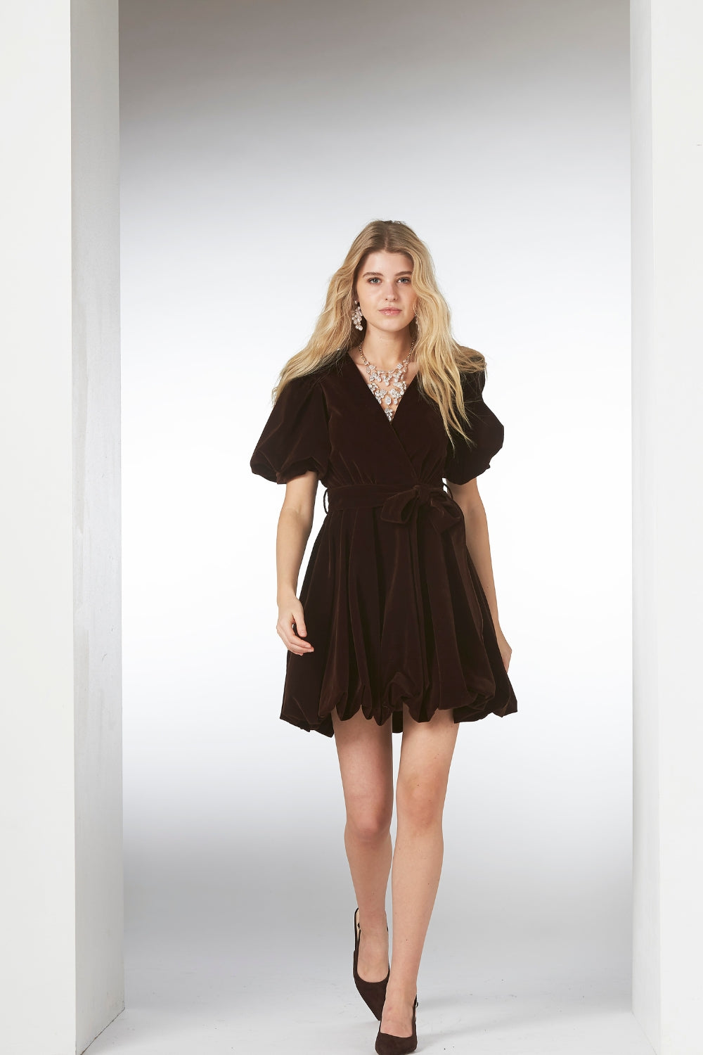 Juliette Dress Brown