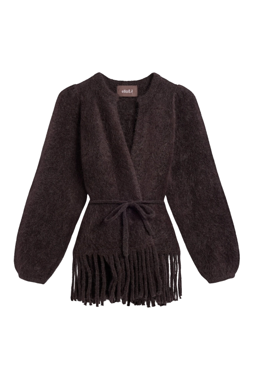 Fidele Cunky Cardigan Dark Brown