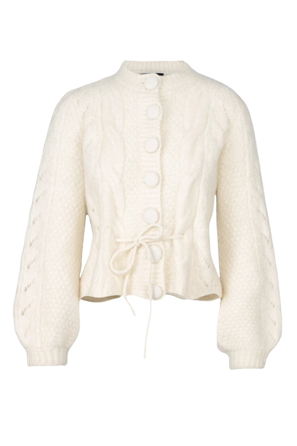 Sophia Chunky Cardigan Bright White