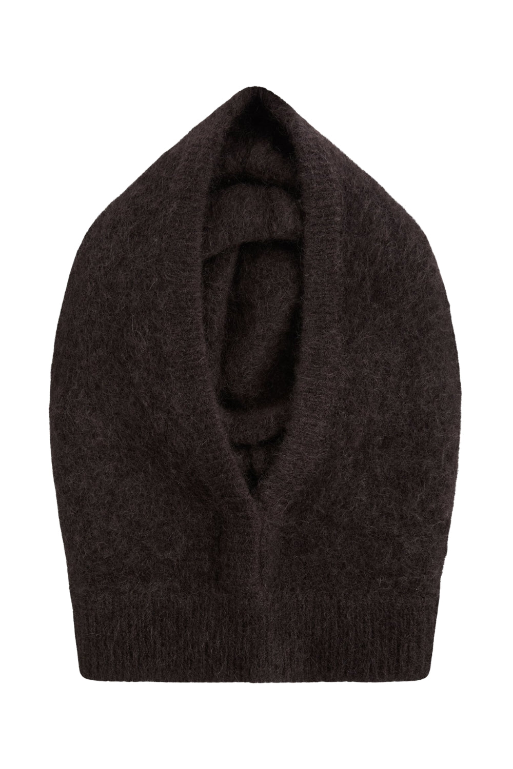 Kajsa Chunky Balaclava Dark Brown
