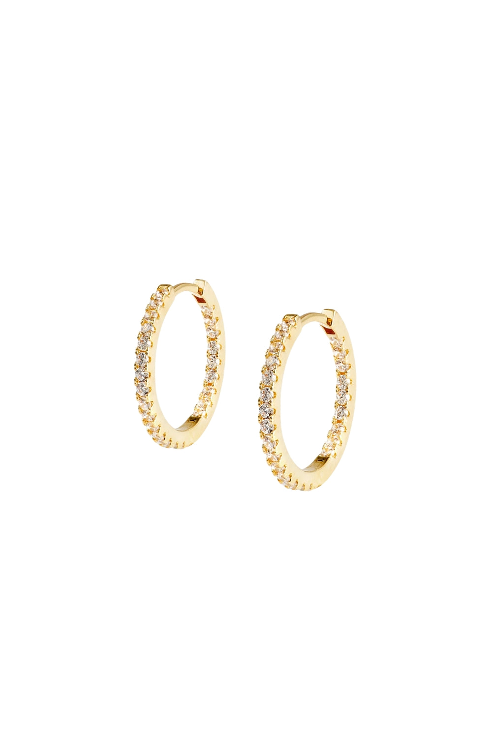 Eterno Hoops 15mm Gold