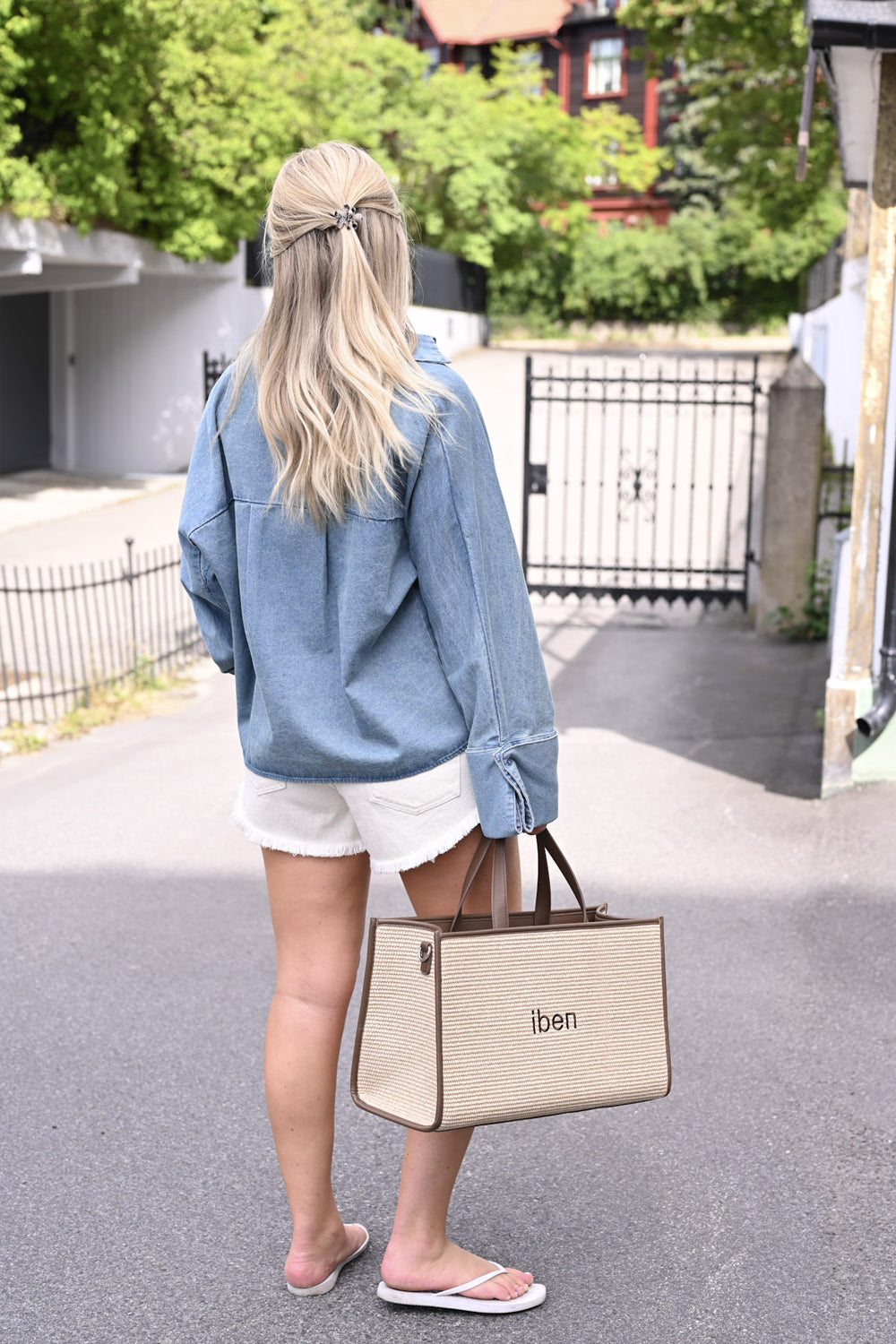 Atari Denim Shirt Chambray Blue