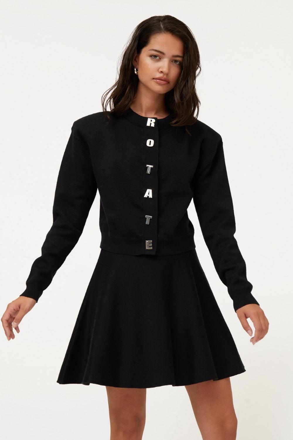 firm knit cardigan
