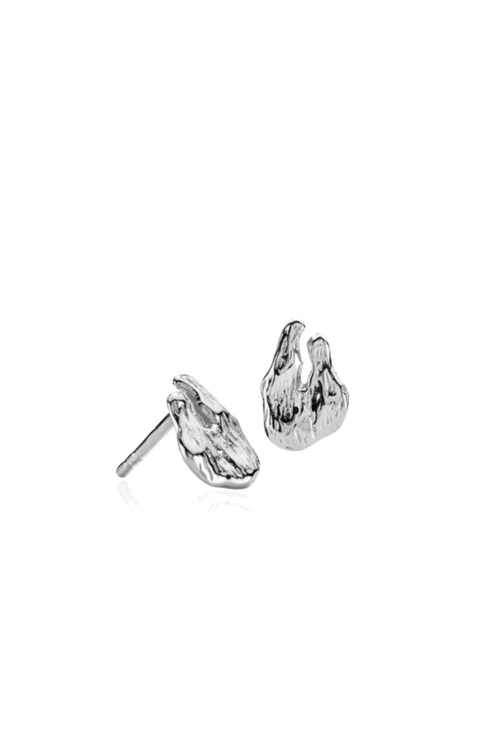 Signe-Kragh-X-Sistie-Ear-Studs-Silver