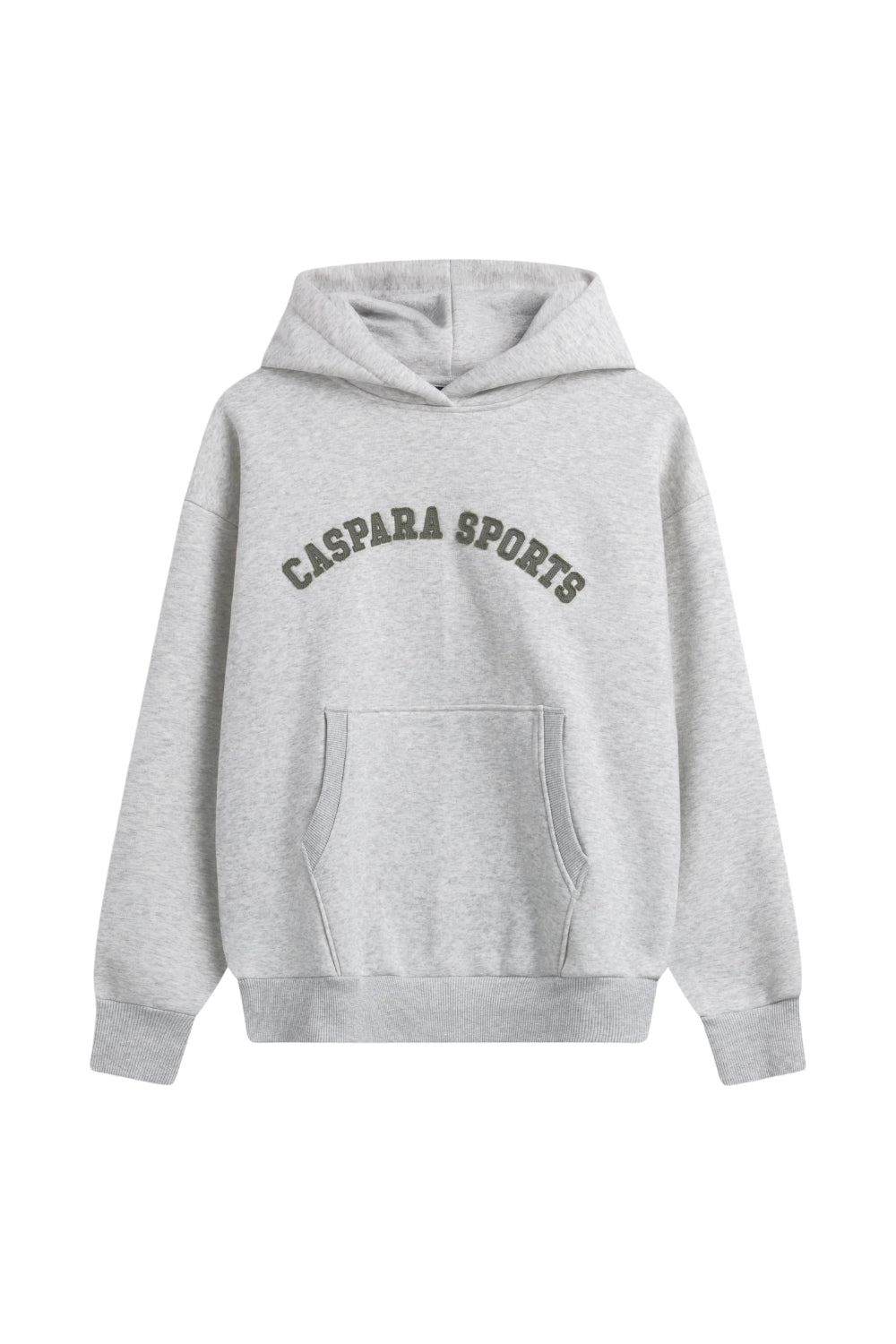 W. CS Hoodie Grey Melange w. Khaki