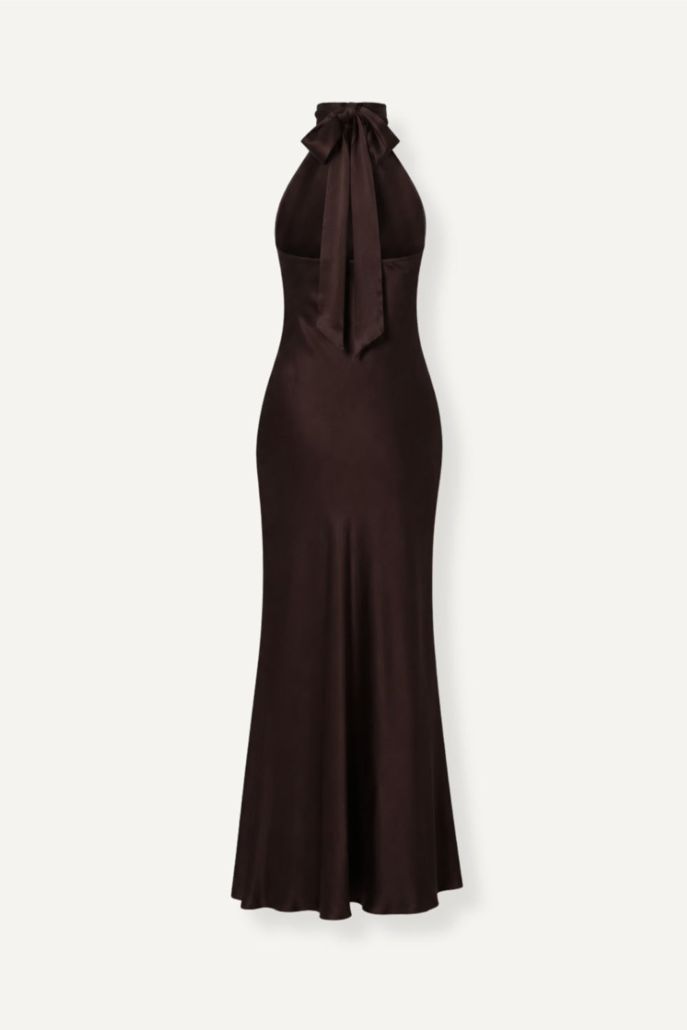 Anemone Dress Mocha Brown