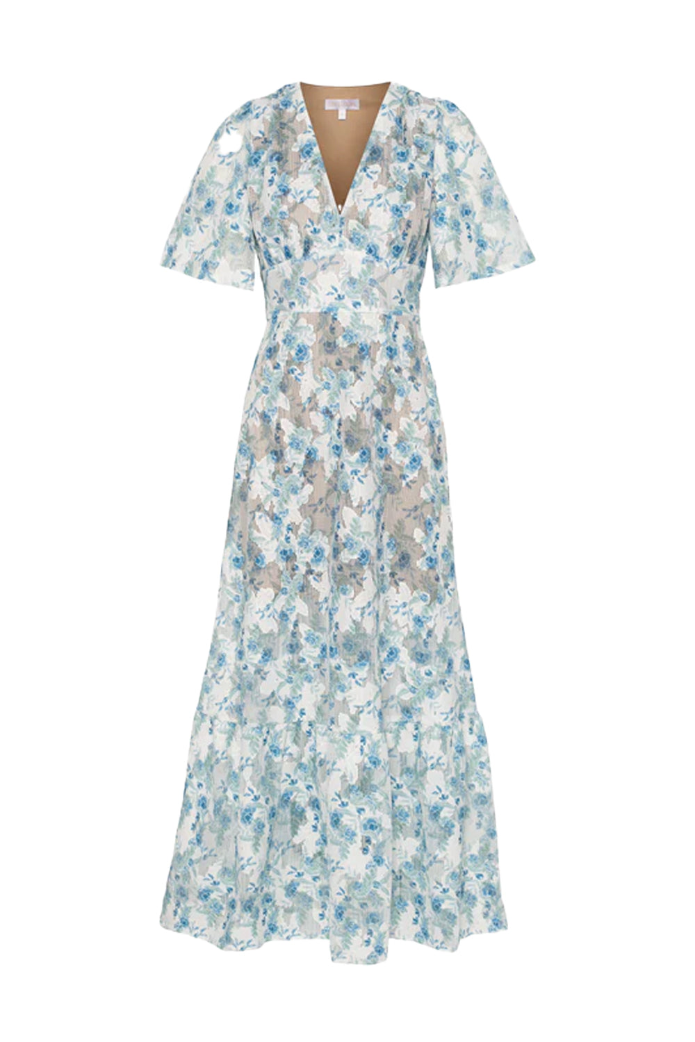 Celina maxi dress blue whisper