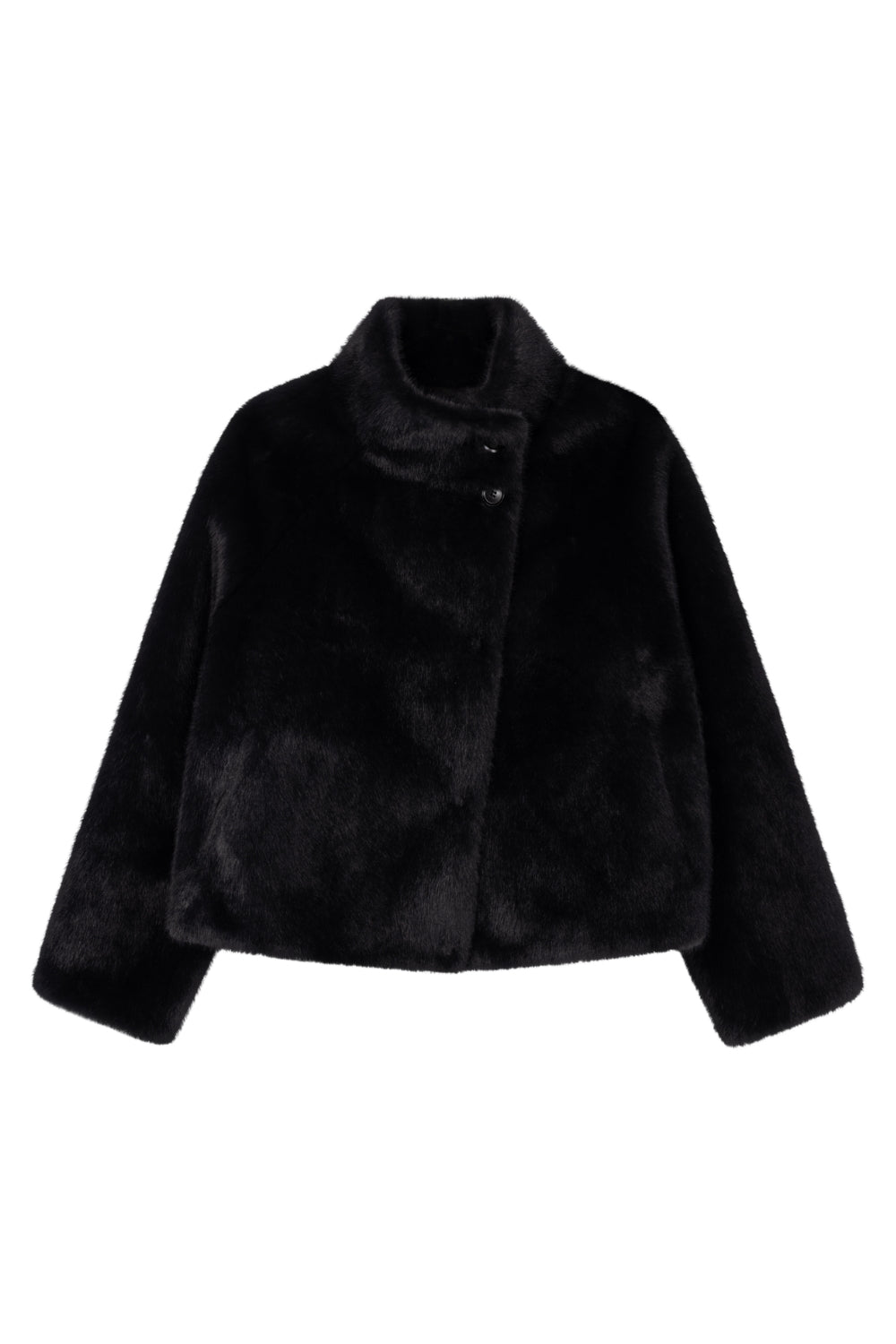 Mallow Faux Mink Dark Grey