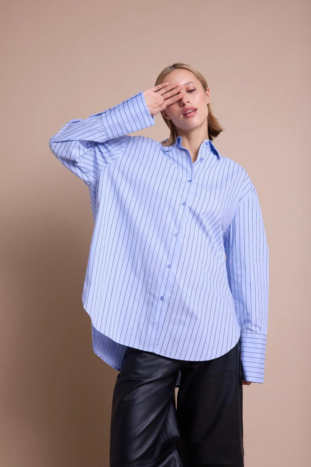 Man Blue Shirt