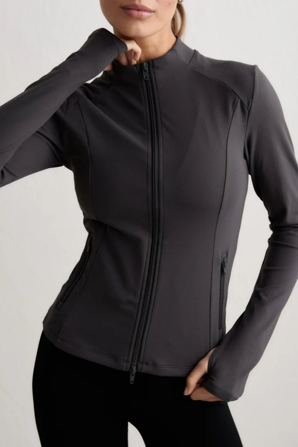 Sense Zip Jacket Shadow Grey