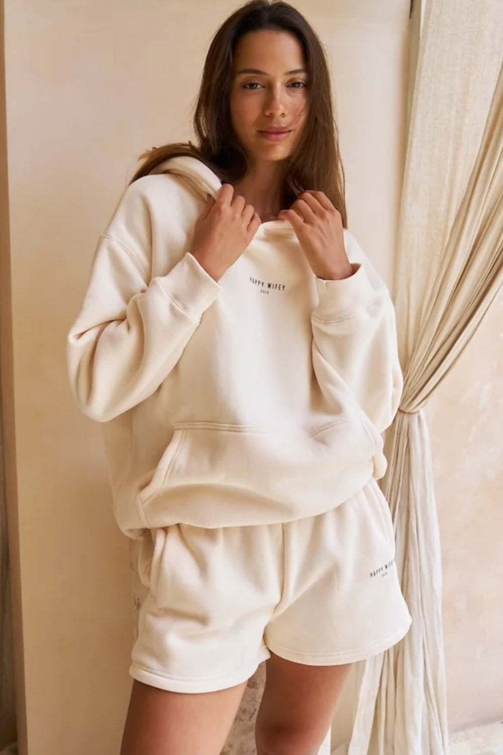 The Cozy Shorts Butter Cream