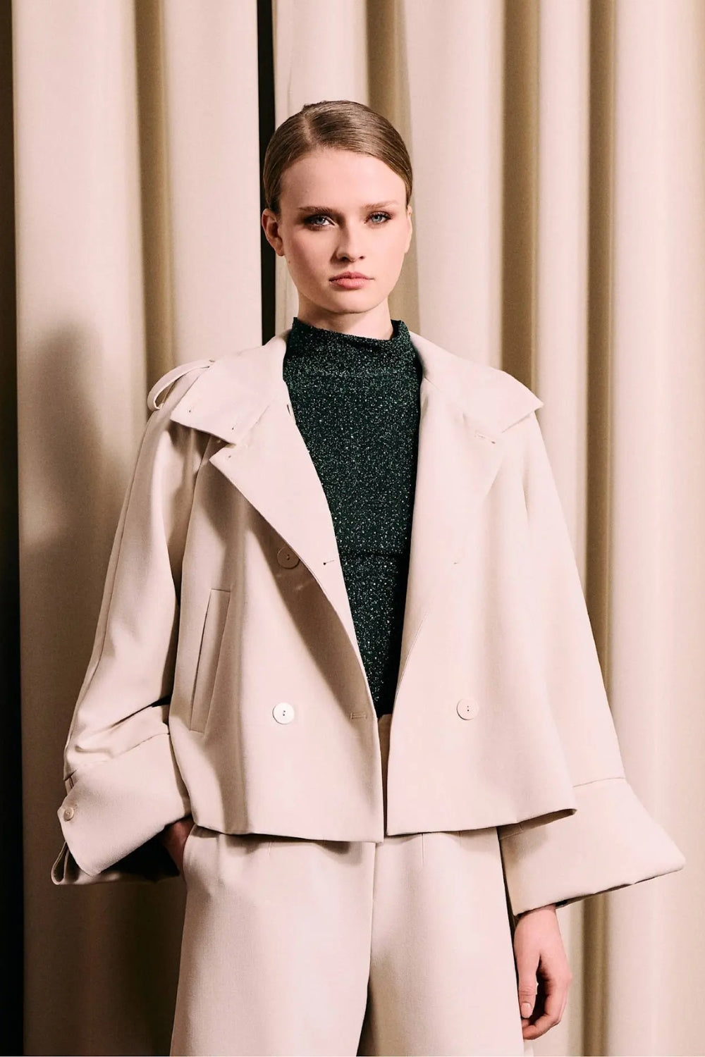 Avenue Trenchcoat Ivory