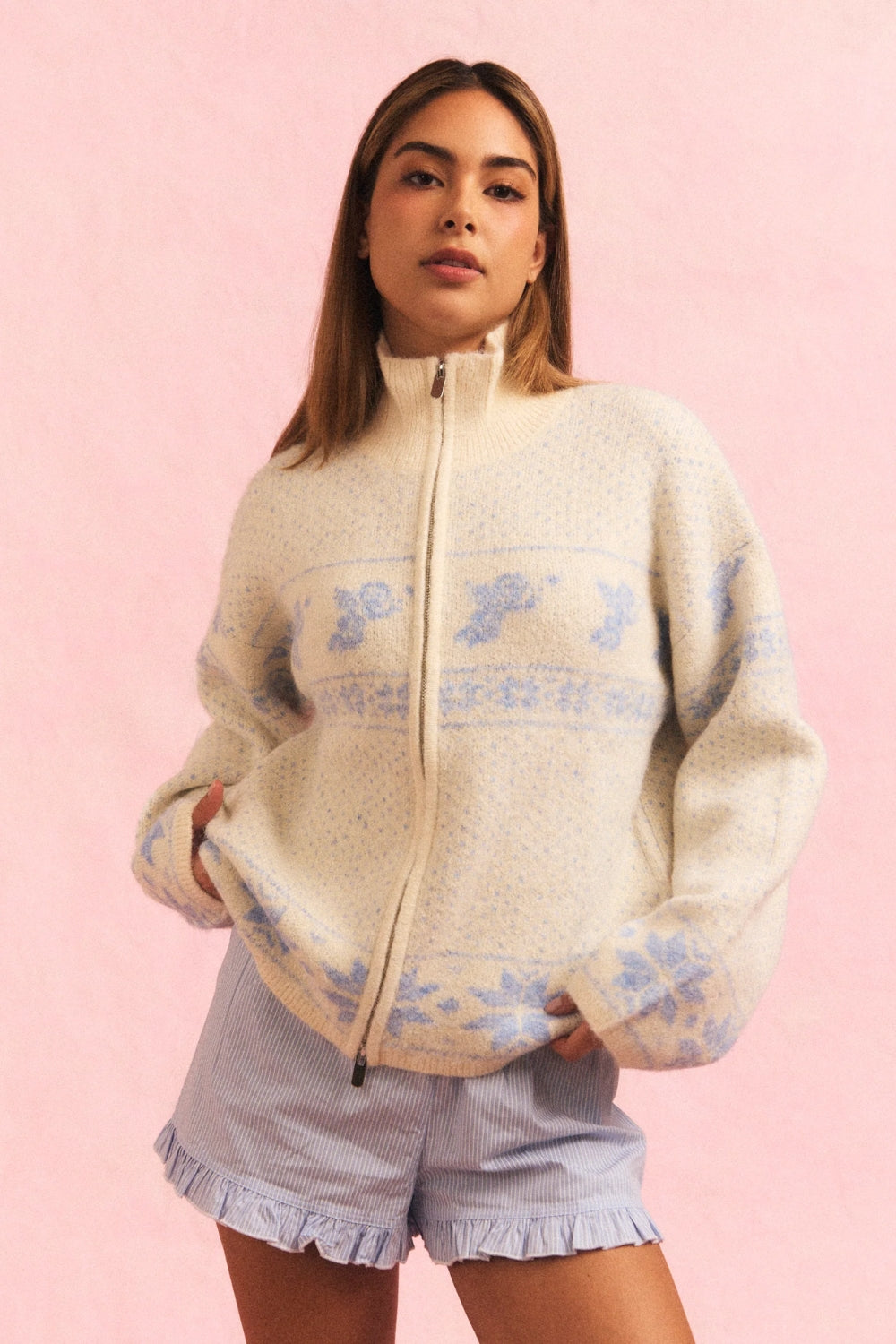 Frost Fleece Blue/Offwhite