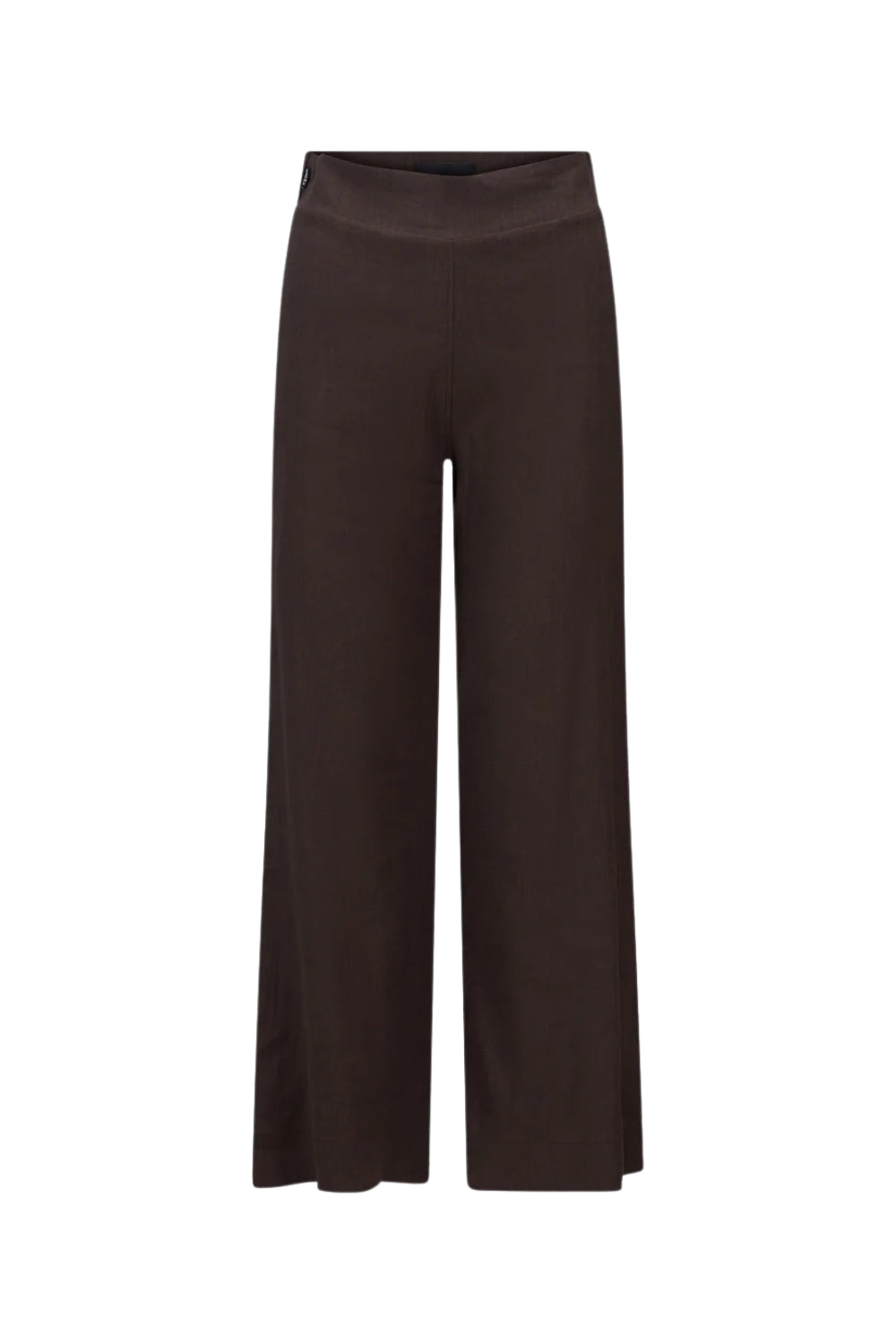 Molly Linen Pants Dark Brown