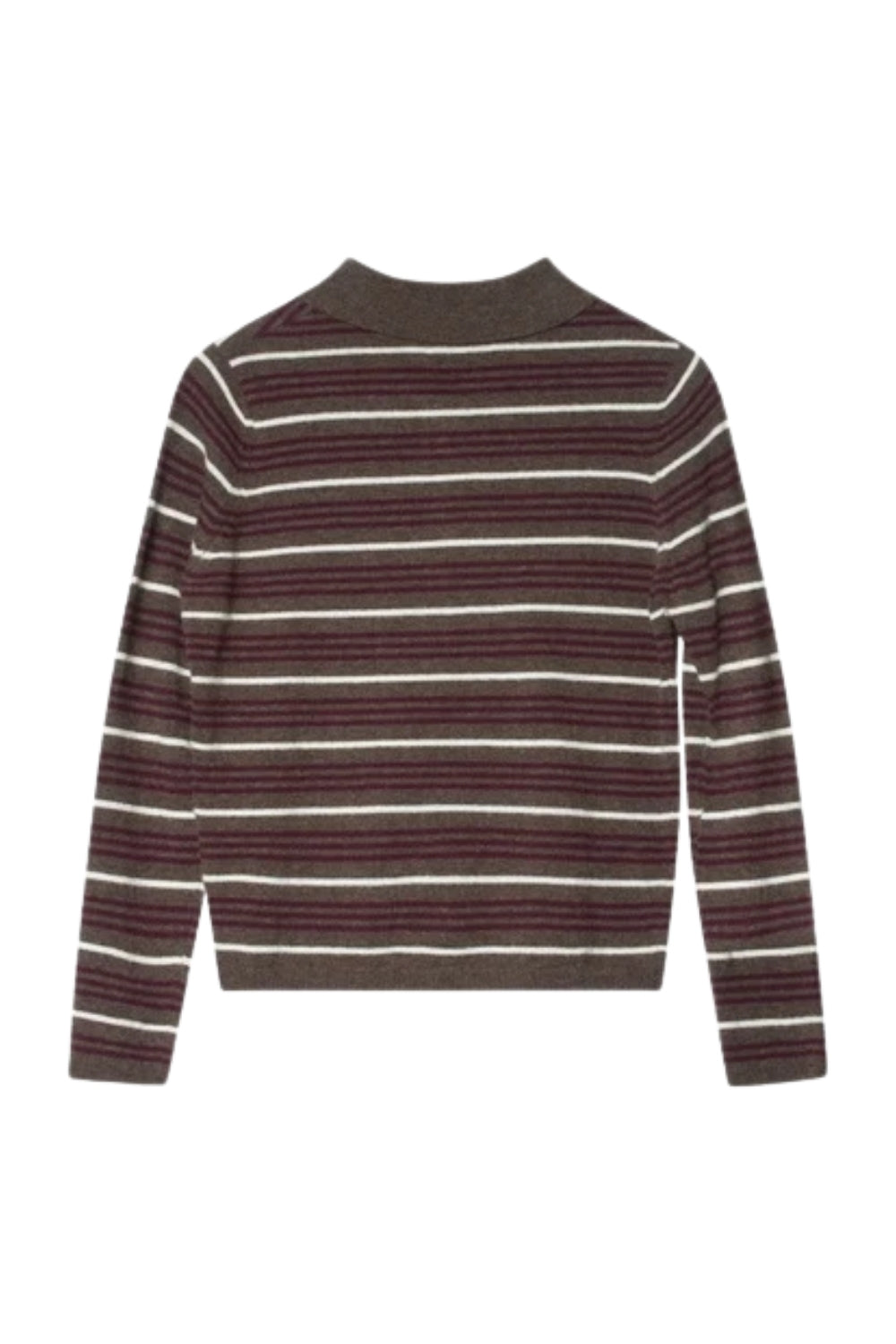 Cassie Stripe DK Brown Combo