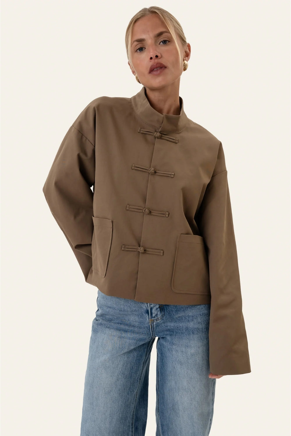 EvaIC Jacket Dark Brown