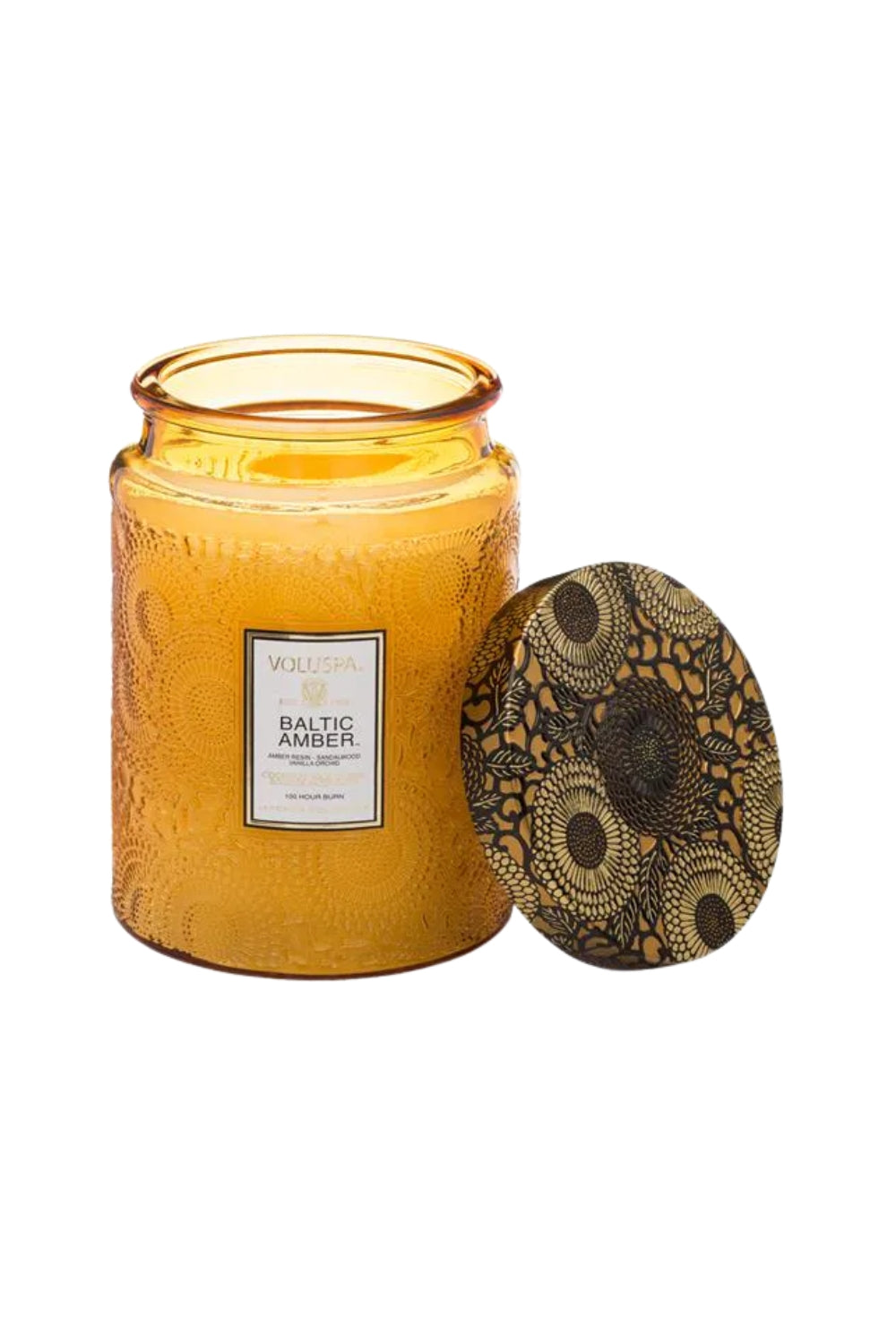 Large Jar Candle 510g Baltic Amber