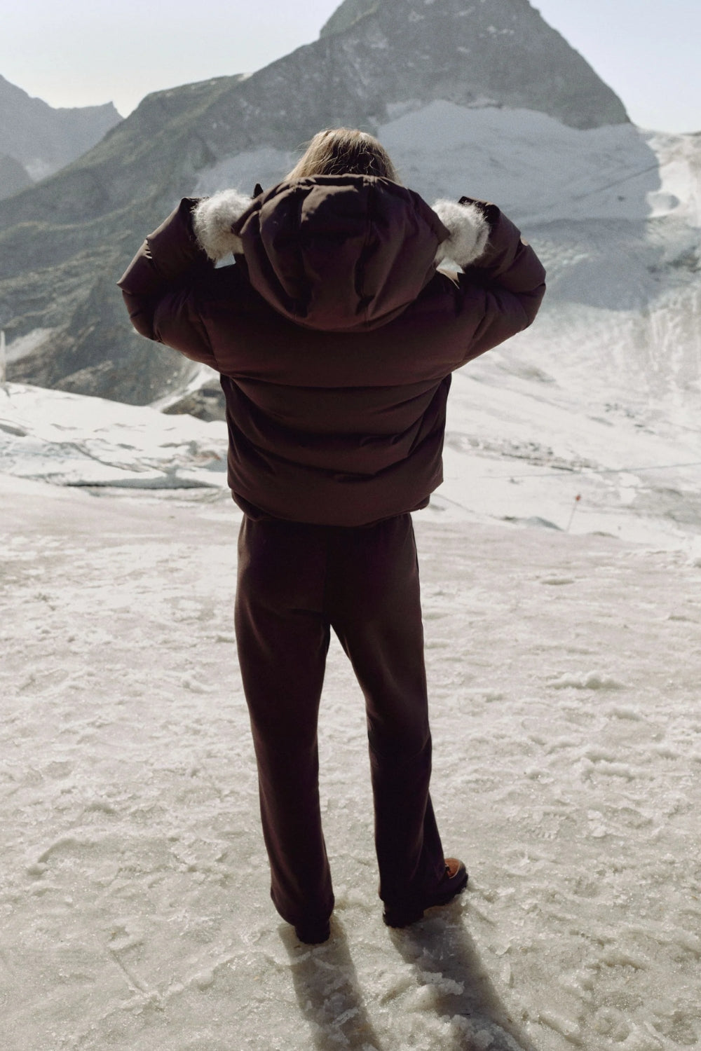 W. Aurora Puffer Jacket Cocoa Bean
