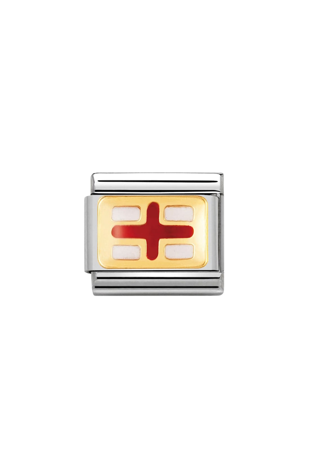 Flag 18k Gold & enamel England