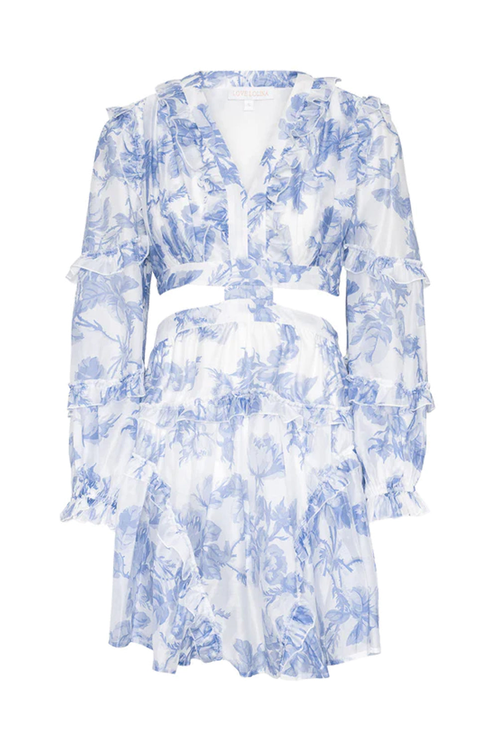 Kelly mini dress Bluebell Bliss