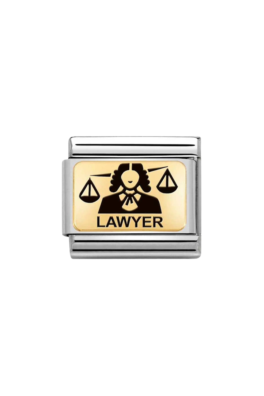 Composable classic plates 18k gold Lawyer