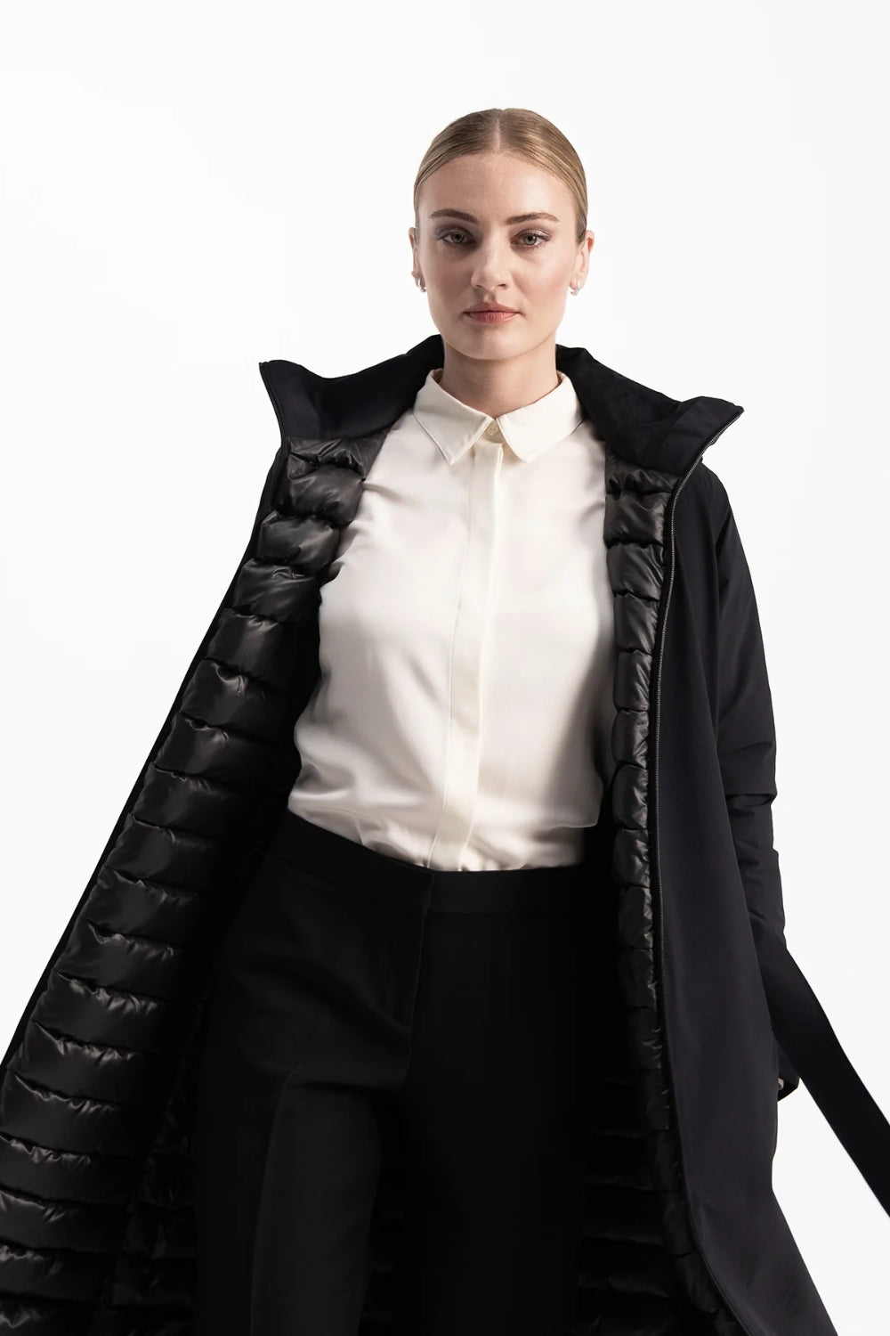 Valkyria  Down Coat Black