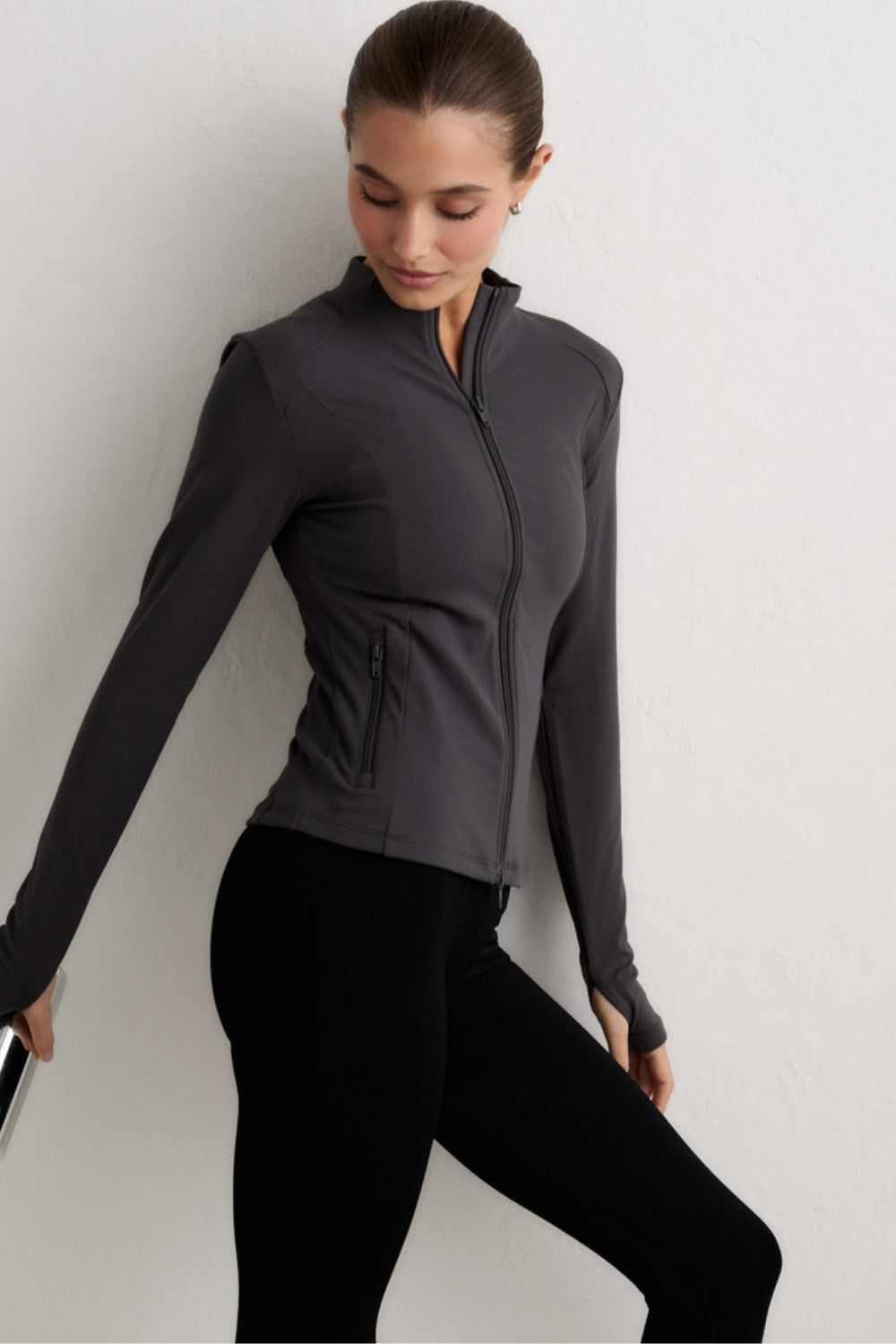Sense Zip Jacket Shadow Grey