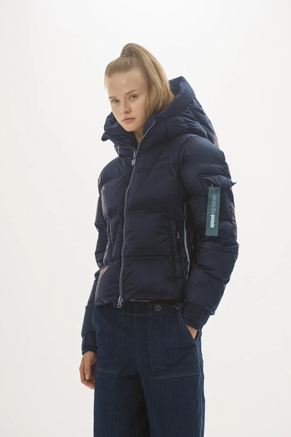 Felice Puffer Navy