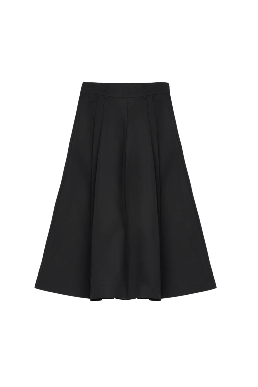 Anna Cotton Skirt Black