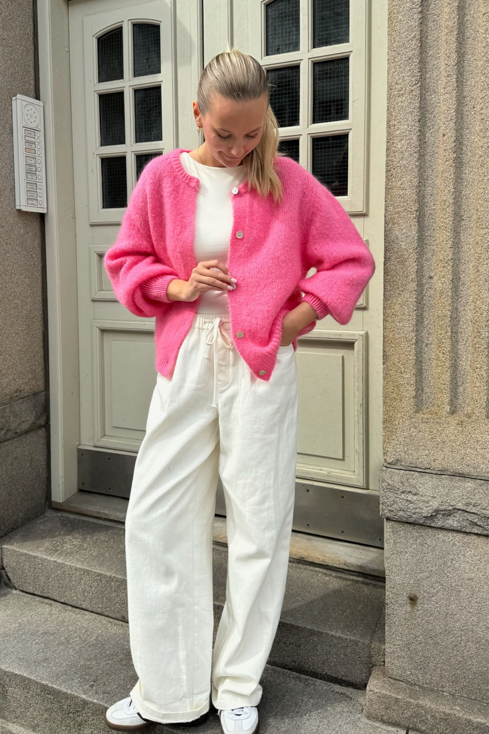 IdaIC Cardigan Pink