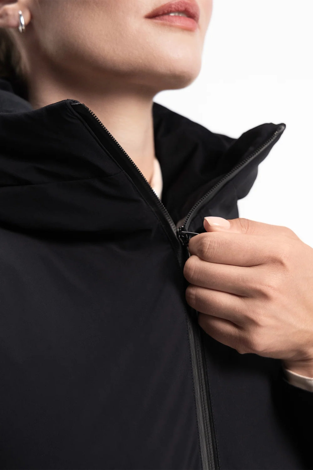 Valkyria  Down Coat Black