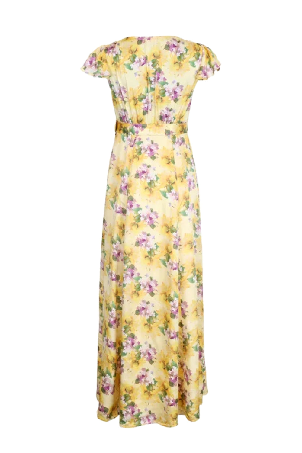 Satin Gown Sunflower Haze