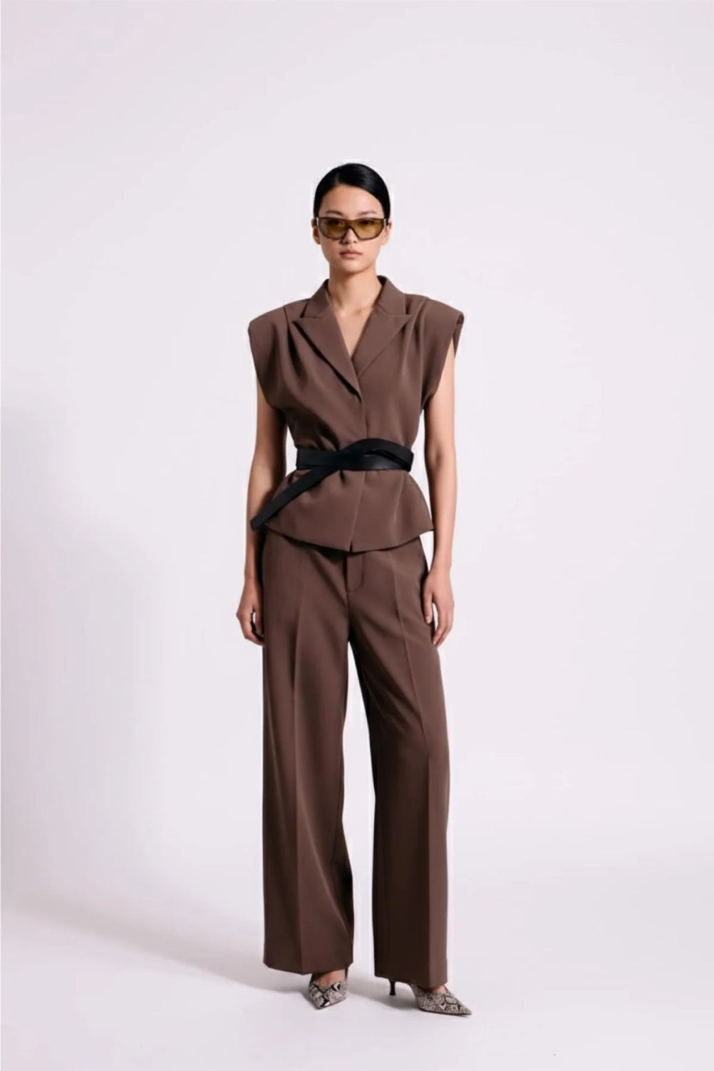 Beverly Waistcoat Taupe