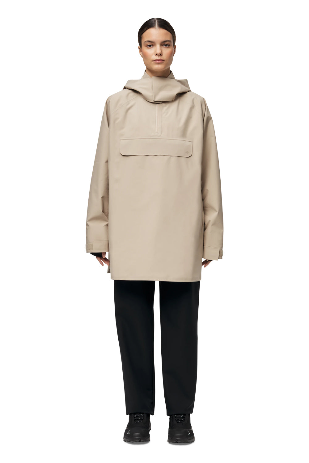 Voss Poncho Beige