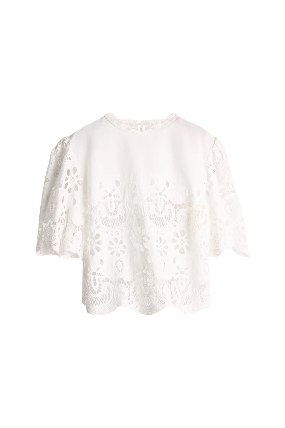 Victoria Lace White