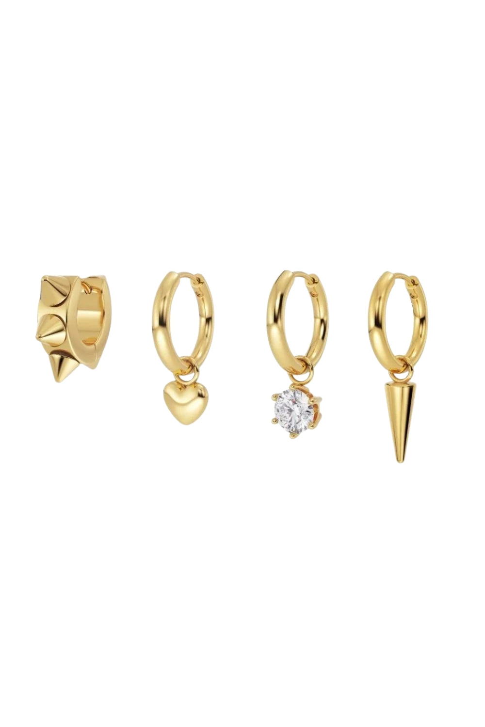 Peak Hoops One Heart Gold
