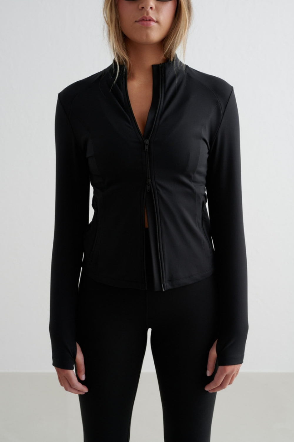 Sense Zip Jacket Black