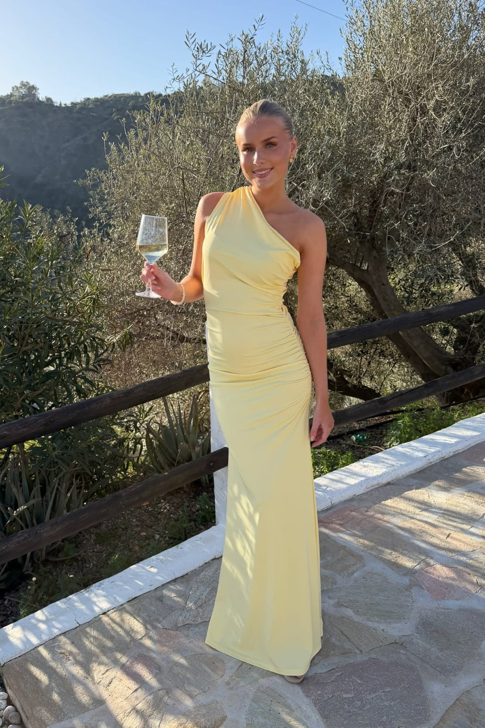 AndreaIC Maxi Dress Yellow