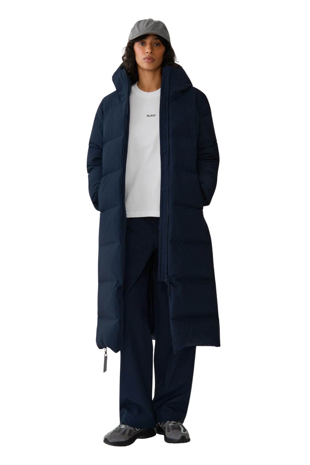 Innvik Down Coat Deep Sea