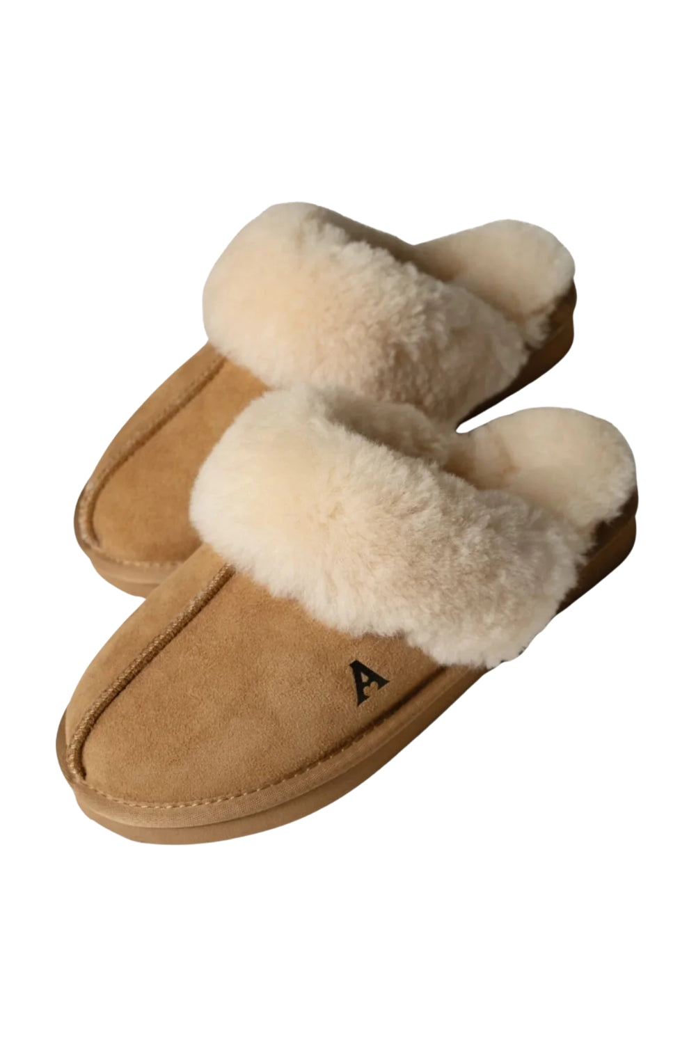 Shearling Slippers Chestnut
