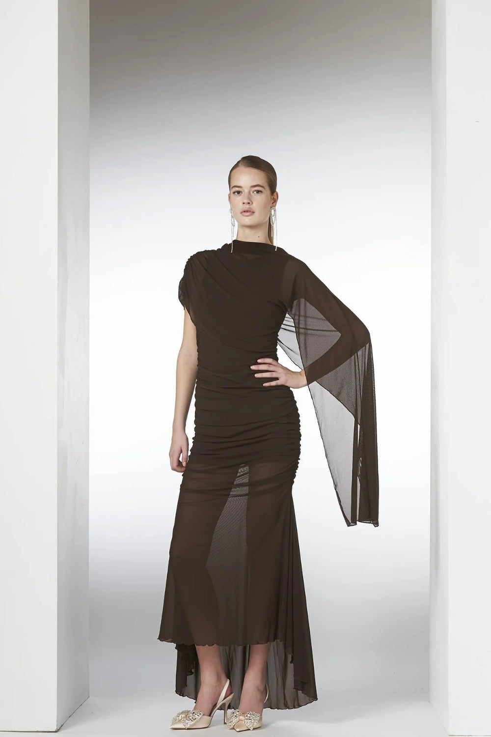 Allegra Dress Brown