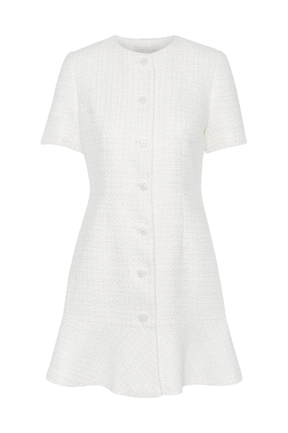 Tilly mini dress white