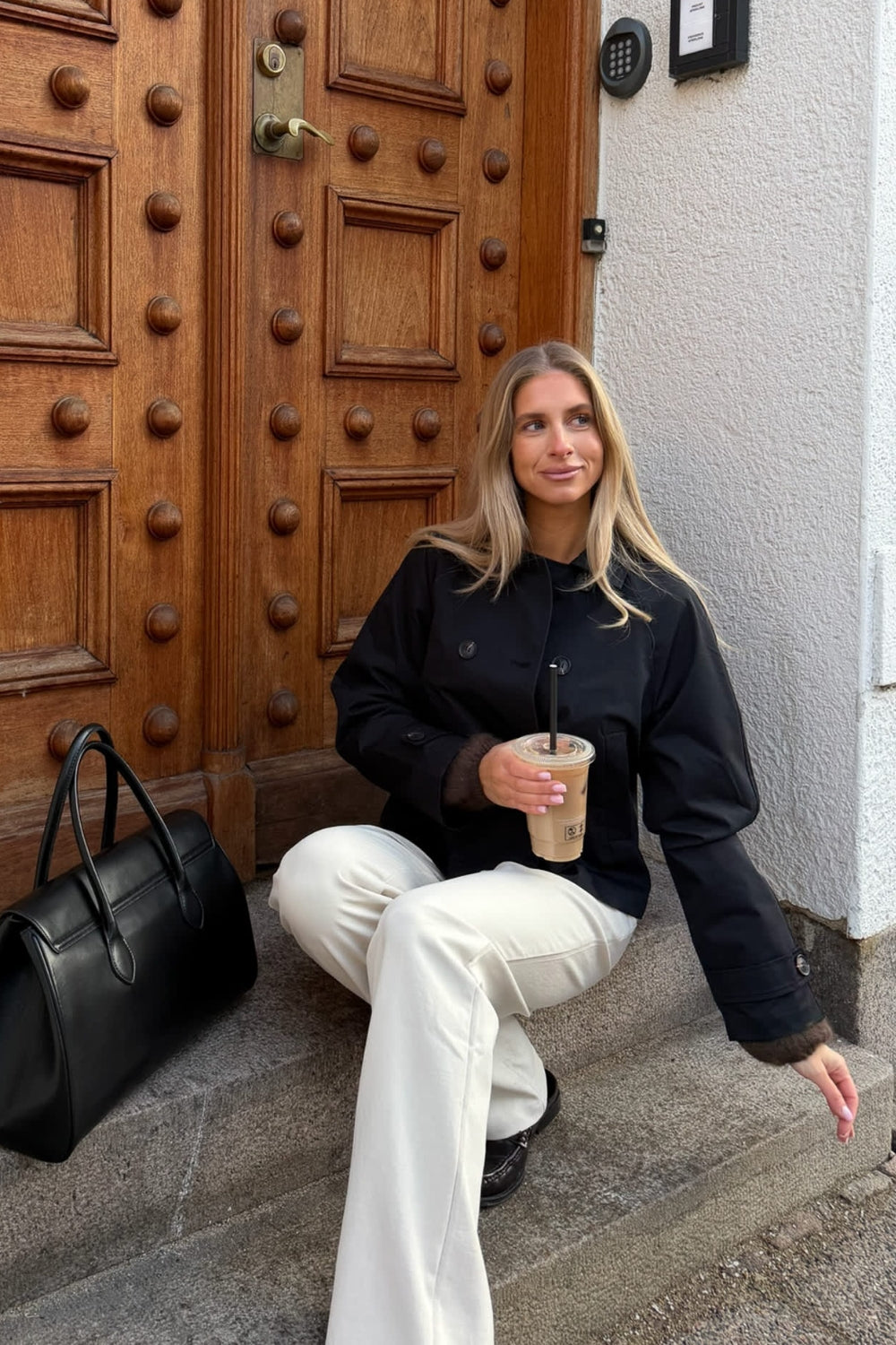 LunaIc Trenchcoat Core Black