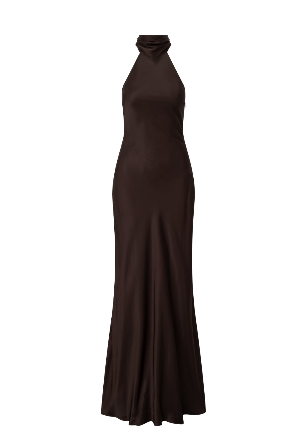 Anemone Dress Mocha Brown