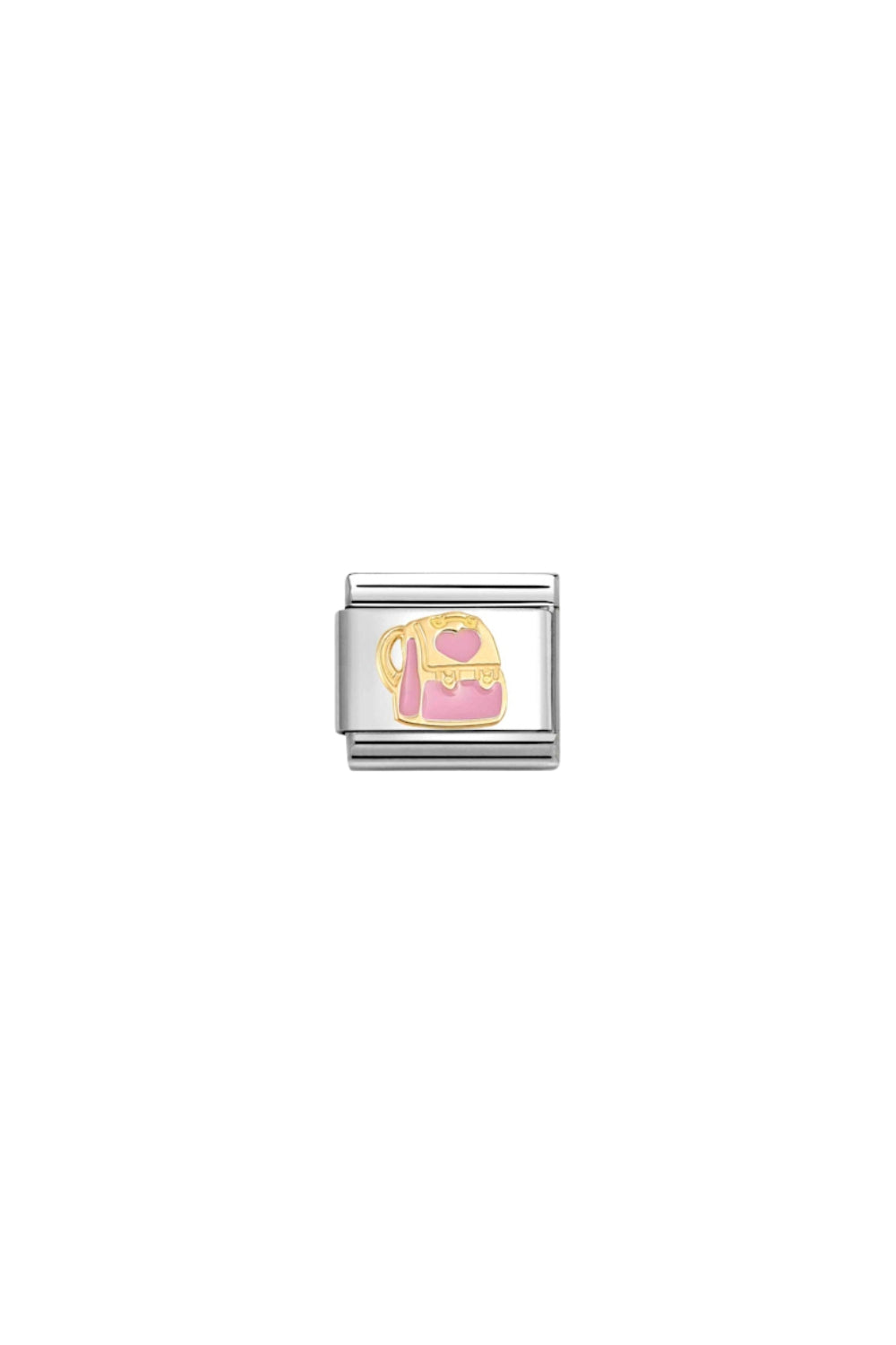 Symbols 18k Gold & Enamel Pink Backpack